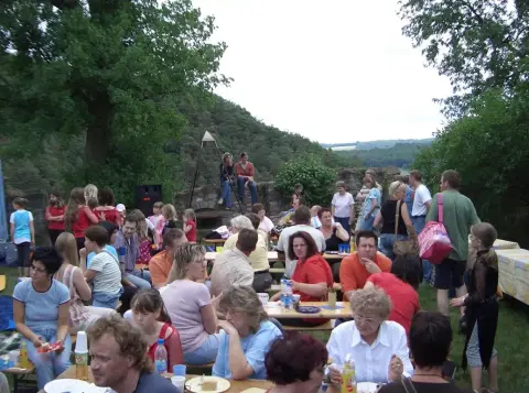 Foto vom Burgfest Altenbaumburg 2007