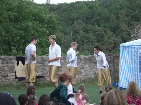 Foto vom Burgfest Altenbaumburg 2007