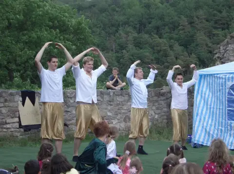 Foto vom Burgfest Altenbaumburg 2007