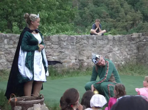 Foto vom Burgfest Altenbaumburg 2007
