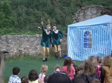 Foto vom Burgfest Altenbaumburg 2007