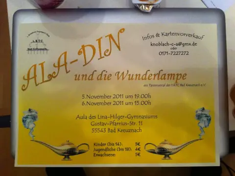 Foto vom Musical Ala-Din 2011