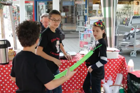 Foto vom Waffelstand KH 2014