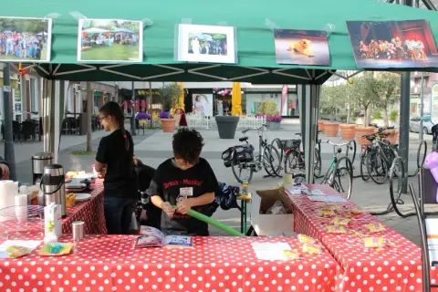 Foto vom Waffelstand KH 2014